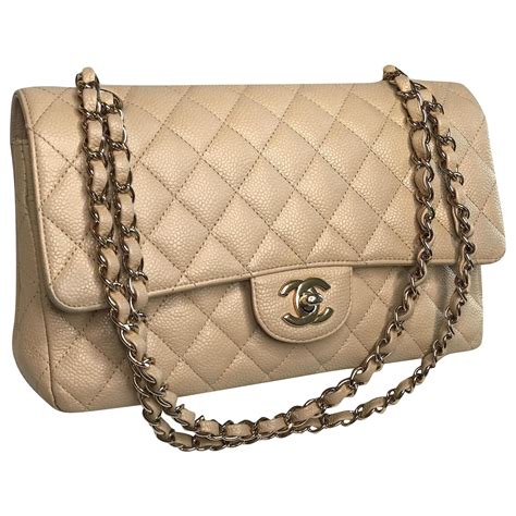 sac chanel beige